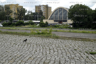 Gdynia. Dawna bocznica kolejowa tzw. międzytorze czyli...
