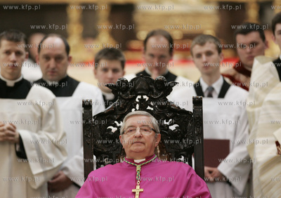 Gdansk. Katedra Oliwska. Ingres abp. Slawoja Leszka...
