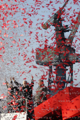 Gdansk. Stocznia. Koncert Zaczelo Sie W Polsce bedacy...