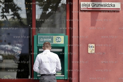 Gdansk. Oddzial Skok Stefczyka na skrzyzowaniu al....