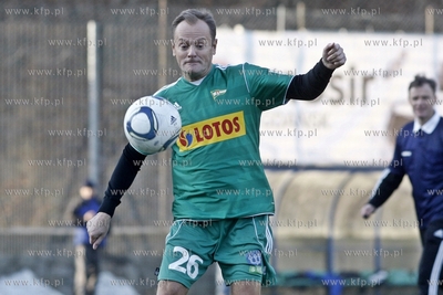 Gdansk. Boisko przy ul. Traugutta.  Sylwestrowy mecz...