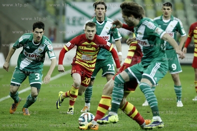 PGE Arena. Cwiercfinal Pucharu Polski w pilce noznej....