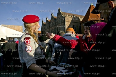 Gdansk. Targ Weglowy. XXIV Wigilia dla ubogich, samotnych...