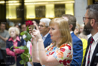 Europejskie Centrum Solidarności. Wystawa prac bursztynnika...
