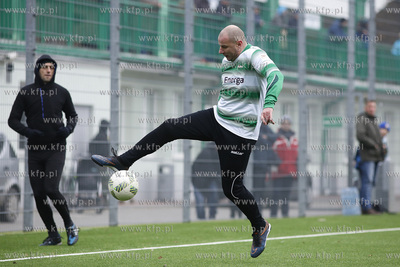 Gdansk. Boisko przy ul. Traugutta.  Noworoczny mecz...