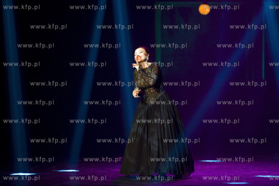 Włoska noc. Gala Sylwestrowo-noworoczna. Nz. Grażyna...