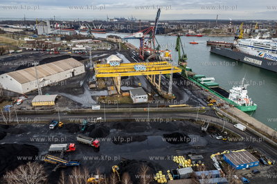 Węgiel w Porcie Gdańsk.
31.01.2023
fot. Krzysztof...