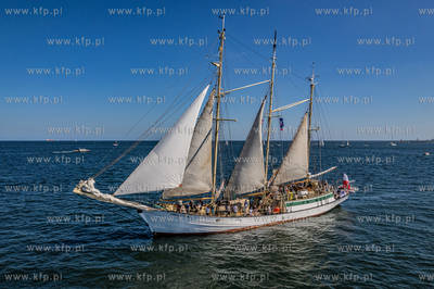 Baltic Sail. Parada żaglowców na Zatoce Gdańskiej....
