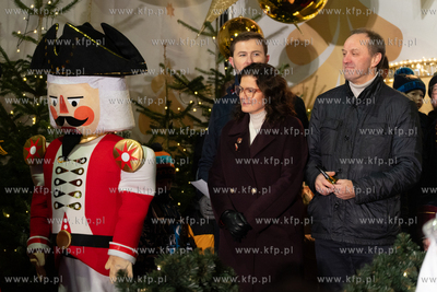 Ceremonia otwarcia Gdańskiego Jarmarku Bożonarodzeniowego....