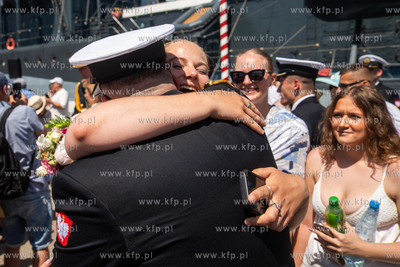 Gdynia, ORP Błyskawica. Promocja na pierwszy stopień...