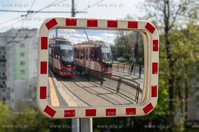 Gdańs, Przystanek tramwajowy Migowo 01. 28.04.2020