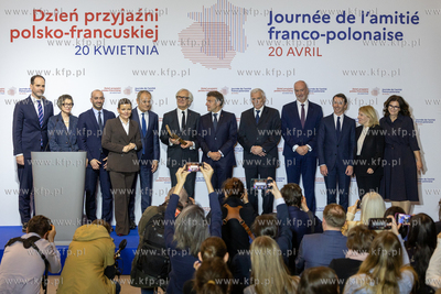 ECS. Wizyta Prezydenta Republiki Francuskiej Emmanuela...