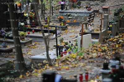 Gdansk. Cmentarz Srebrzysko.
28.10.2011
fot. Mateusz...