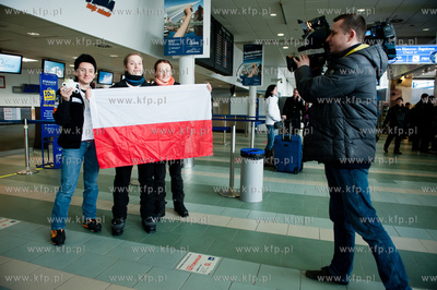 Gdansk Rebiechowo. Lotnisko im. Lecha Walesy. Wylot...