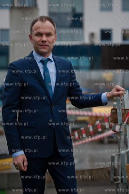 Gdansk. Wrzeszcz. Uroczystosc wmurowania kamienia wegielnego...