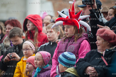 Gdansk. Plac miedzy Złota Brama a Wieza Wiezienna....