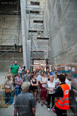 Gdansk. Dzien Otwarty budowy Europejskiego Centrum...