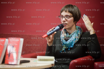 Gdansk. Biblioteka Manhattan w CH Manhattan. Spotkanie...