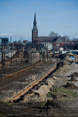 Gdansk. Remont i rozbudowa dworca kolejowego PKP we...