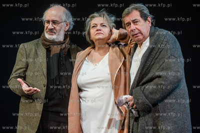 Gdansk. Teatr Szekspirowski. Proba medialna spektaklu...