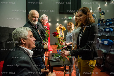 Gdynia. Sala kinowa Goplana Gdyńskiego Centrum Filmowego....