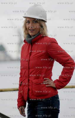 Sesja zdjeciowa aktorki Magdy Waligorskiej na terenie...