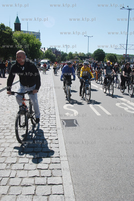 Najwieksza w Polsce uliczna demostracja rowerowa czyli...
