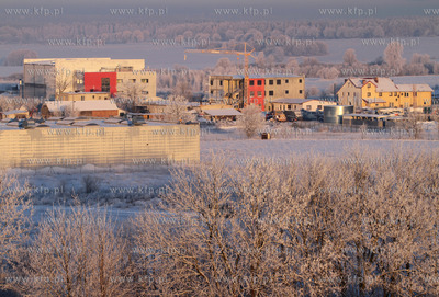 Gdansk, Rebiechowo. Mrozny poranek temperatura wynosila...