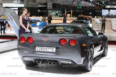 Targi motoryzacyjne w Genewie. Nz. Corvette ZR1
03.03.2010
fot....