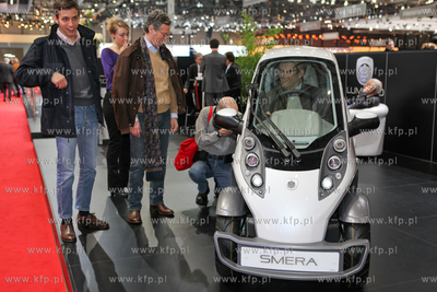 Targi motoryzacyjne w Genewie. Nz. Lumeneo Smera
03.03.2010
fot....