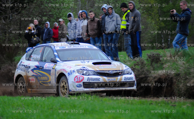 Linia. Odcinek specjalny  6-go Rajdu Lotos Baltic Cup.
W...