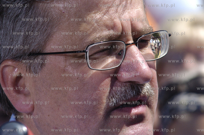 Kolobrzeg
Bronislaw Komorowski, marszalek Sejmu RP...