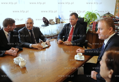 Sopot. Przebywajacy na zaproszenie Ministerstwa Spraw...