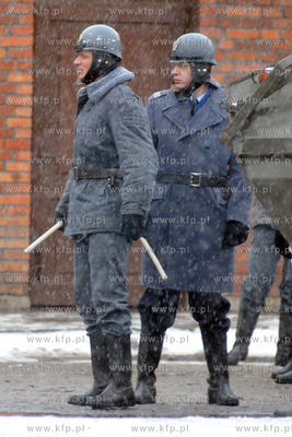 Plan zdjeciowy filmu Walesa w rezyserii Andrzeja Wajdy...