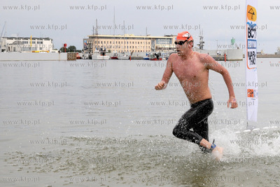 BCT Gdynia Maraton 2012. Nz. Bulgar Petar Stoychev...