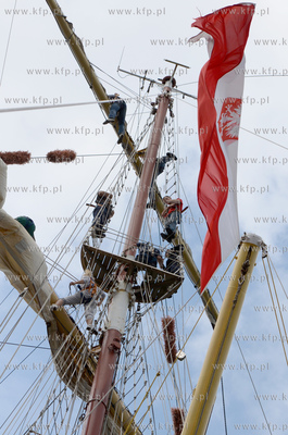 Dzien na Darze Mlodziezy ze studentami Akademii Morskiej...