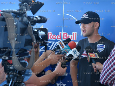 Gdynia. Konferencja prasowa przed Mistrzostwami Swiata...