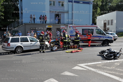 Sopot skrzyzowanie ulic Wejherowskiej i Obodrzycow....