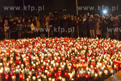 Gdańsk, plac Solidarności. Największe Serce Świata.
16.01.2019...