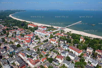 Sopot z lotu ptaka. 28.06.2009 fot. Kacper Kowalski...