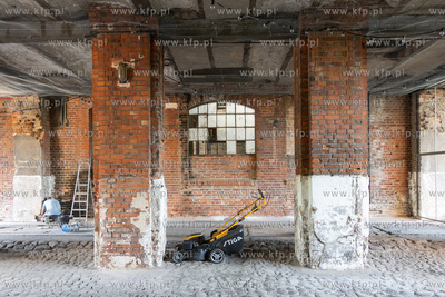 Przygotowania do otwarcia Cukroteki na terenie cukrowni...