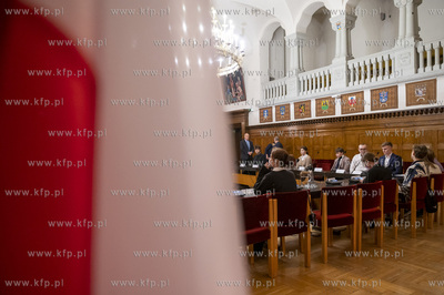 Sopot. Urząd Miasta. I Sesja Młodzieżowej Rady Miasta...