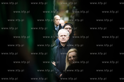 Cmentarz Witomiński w Gdyni. Uroczystości pogrzebowe...