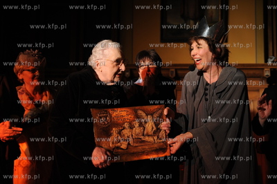 Gdansk, Ratusz Staromiejski. Uroczystosc wreczenia...