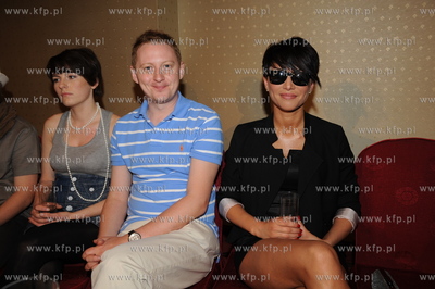 Top-Trendy, nz Rafal Olbrychski i Paulla. 27.06.2009...