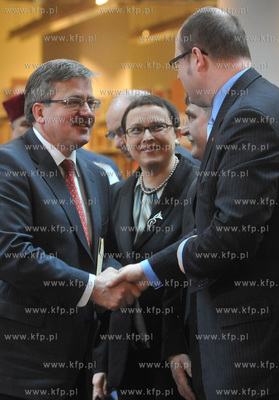 Uroczyste posiedzenie Senatu Uniwersytetu Gdanskiego...