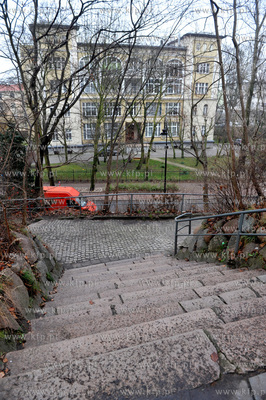 Sopot. Park pomiedzy ul. Kosciuszki, a Sobieskiego....