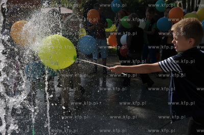 Otwarcie nowego parku przy ul. Gdańskiej w Zukowie....
