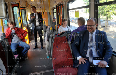 Gdansk Stogi. ul. Stryjewskiego. Inauguracyjny przejazd...