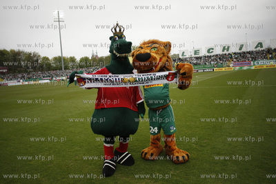 Gdansk. Mecz o mistrzostwo ekstraklasy. Lechia Gdansk...